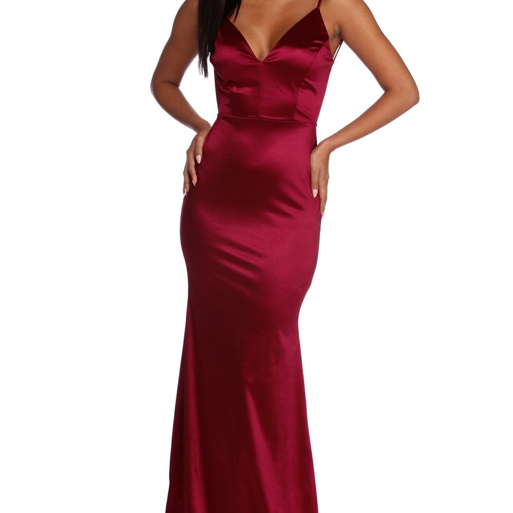 Windsor Red Backless Dress